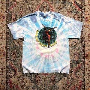 Dave Matthews Band tie dye tee shirt
